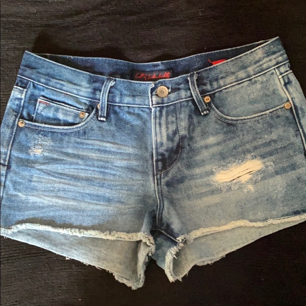 jean shorts